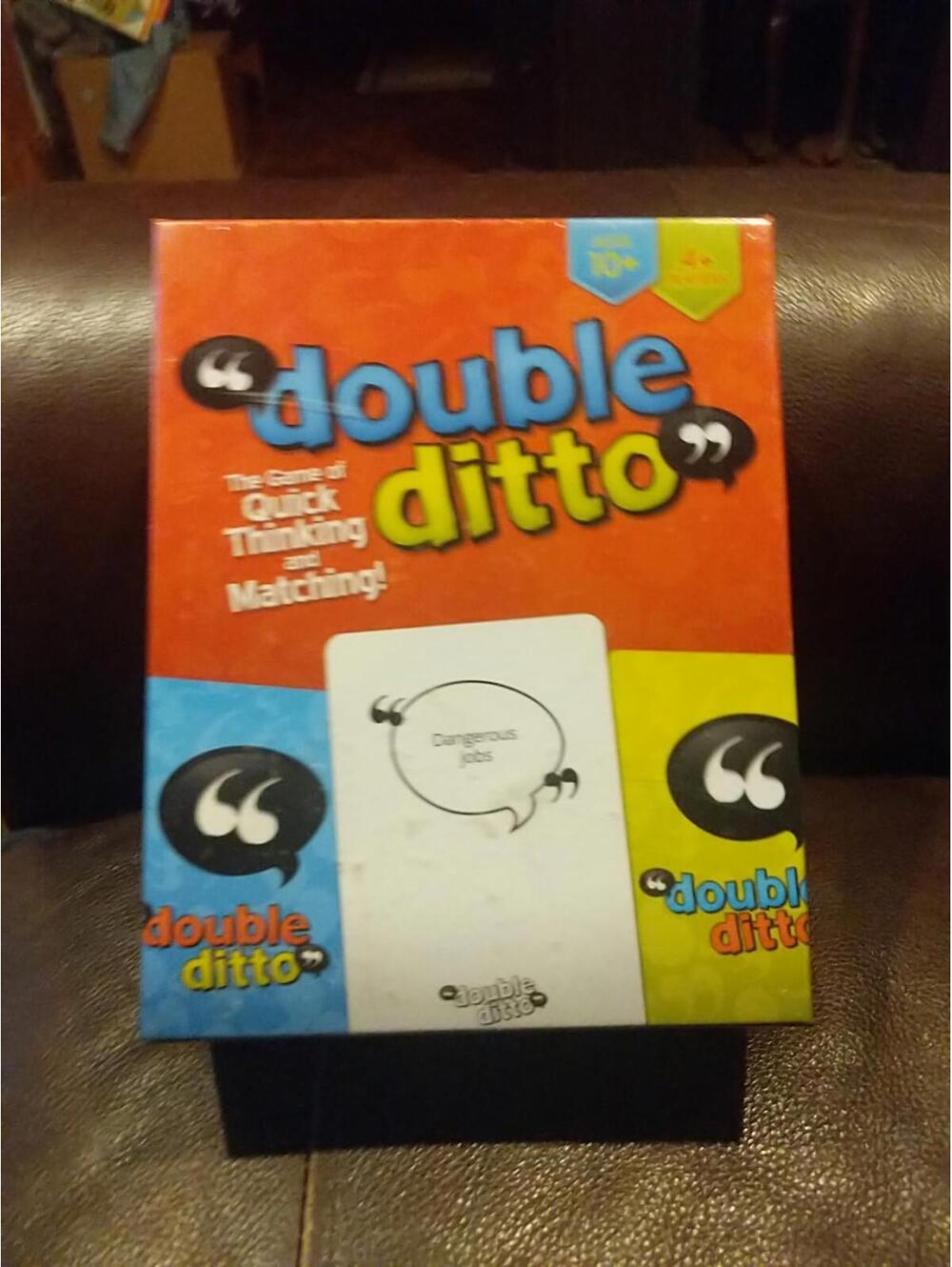 Double Ditto Family Party Game for 4-20 Players - Hilarious for Ages 8 and Up